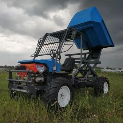 4WD Palmöl, das Traktor mit einfacher Wartung erntet
