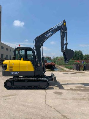 Mini Crawler Excavator 5.8*2.0*2.1m Max. Digging Radius 6.1m ähnlich KOMATSU PC60