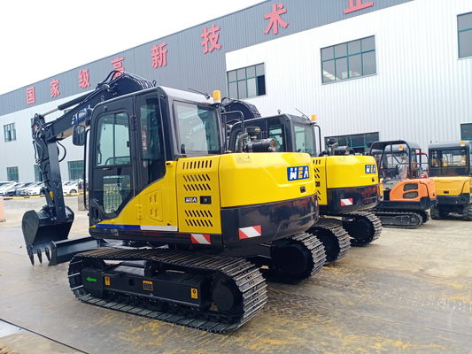 Zuverlässiger hydraulischer Crawler Bagger, der eine maximale Grabhöhe von 7023 mm erreicht