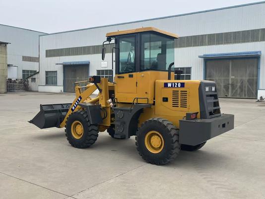 Leistungsstarker kleiner Radlader mit 33kW/2400 U/min Nennleistung und 267mm Mindestbodenfreiheit