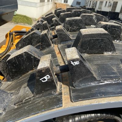 Bodenverdichter-Maschinen-elektronische doppelte Trommel-vibrierendrolle der Erschütterungs-12ton