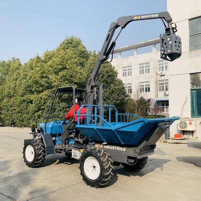 Palmöl-Traktor Mini Farm Tractor With Grapple 22HP Indonesien