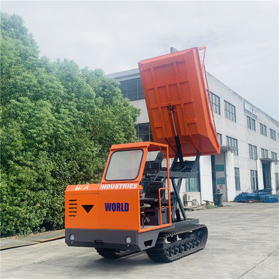 4WD landwirtschaftlicher Kettenschlepper Mini Dumper For Fruits Transport