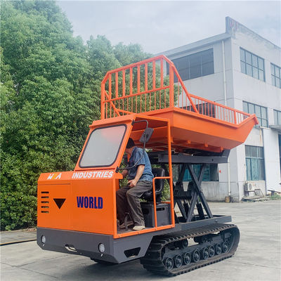4WD landwirtschaftlicher Kettenschlepper Mini Dumper For Fruits Transport