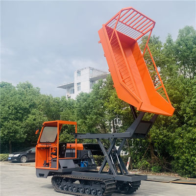 4x4 Raupe Mini Dumper High Lifting Small spürte Kipper mit der 3 Zylinder-Maschine auf