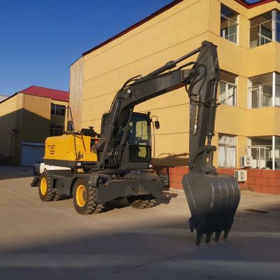 2200rpm drehte Mini Excavator Bucket Wheel Excavator mit Cummins Engine
