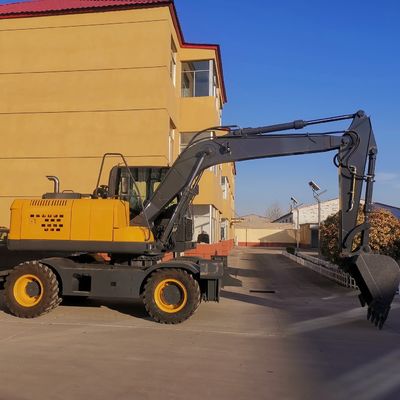 Eimer-kleiner Bagger Machine 4WD Mini Digger Machine 0.6m3