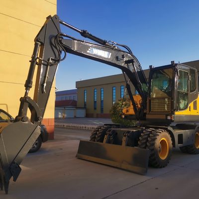 4 Zylinder-Vertrag Mini Excavator Electric Hydraulic Excavator mit Isuzu Engine