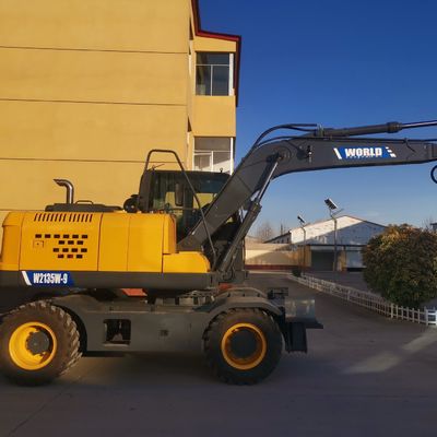 125HP drehte Mini Excavator Humanized Design Mini-Hydraulikbagger
