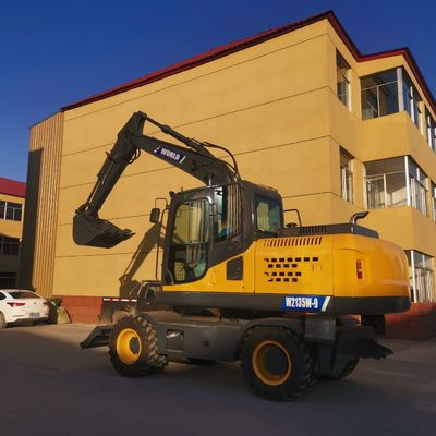 125HP drehte Mini Excavator Humanized Design Mini-Hydraulikbagger