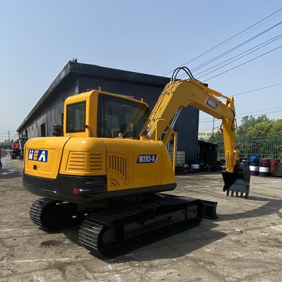 2200kw Mini Crawler Excavator Yellow Color Mikro-Mini Excavator