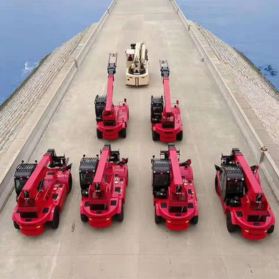Kosteneffektiver Teleskoplader-Gabelstapler 5000kg für den Materialtransport
