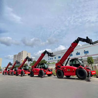 Hydraulische Teleskoplader-Gabelstapler-Selbstanpassungsfähigkeit Mini Telescopic Forklift