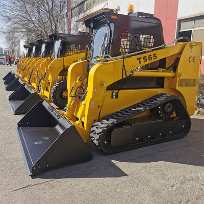 Gleiter-Ochse-Lader Mini Small Skid Steer Loaders 220V Raupe aufgespürter