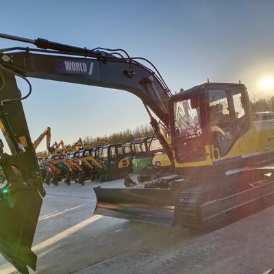 Langer Arm-Bagger With Rubber Tracks