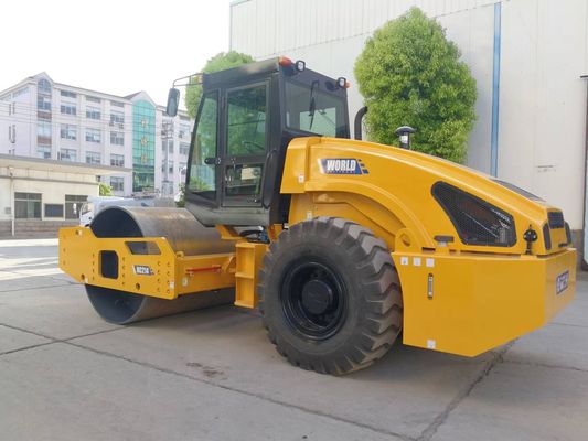 Doppelter Trommel-Vibrationsbodenverdichter-Hochleistungsweg hinter Vibrationswalze
