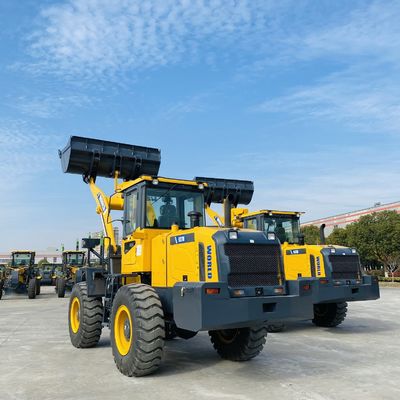 Vertrags-Rad-Lader Cummins Engine Front End Shovel Loader Turbocharged