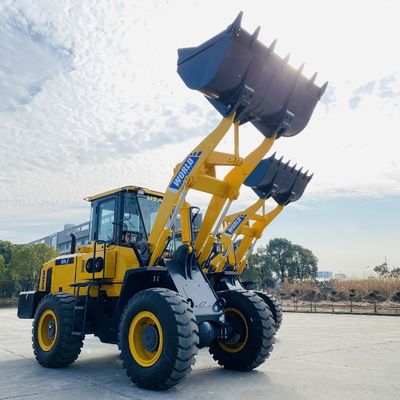 Maschinen-Wasserkühlungs-schnelle Operation 2200rpm Front End Wheel Loader Cummins