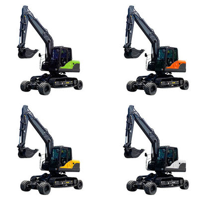 Bagger-Two In One-Energie-Rad-Bagger mit 2200 U/min kleiner fahrbarer