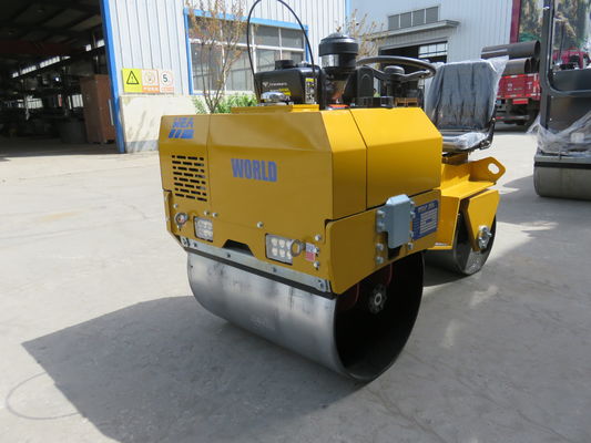 Fester Struktur-Vibrationsbodenverdichter-rechter steuernder doppelter Trommel-Bodenverdichter