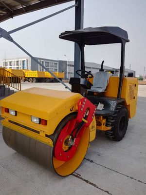 Volle hydraulische einzelne Trommel-Vibrationswalze des Vibrationsbodenverdichter-50HZ
