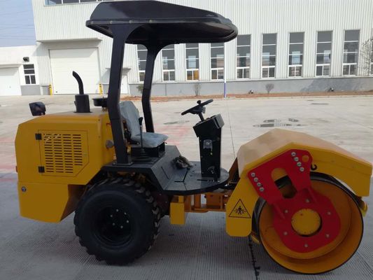 Volle hydraulische einzelne Trommel-Vibrationswalze des Vibrationsbodenverdichter-50HZ