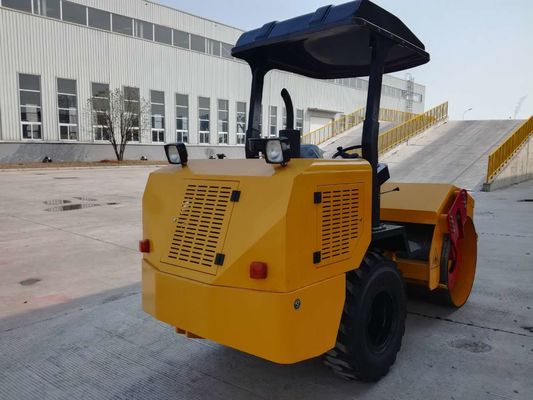 Volle hydraulische einzelne Trommel-Vibrationswalze des Vibrationsbodenverdichter-50HZ