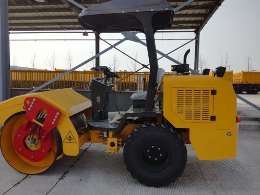Volle hydraulische einzelne Trommel-Vibrationswalze des Vibrationsbodenverdichter-50HZ