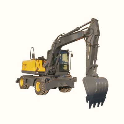 2200rpm drehte Mini Excavator Bucket Wheel Excavator mit Cummins Engine
