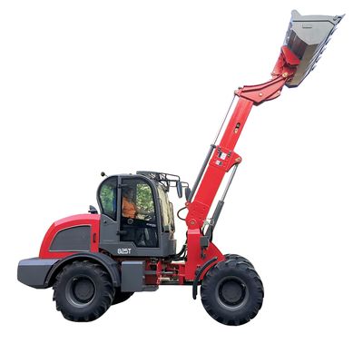 Changchai-Maschine Mini Telescopic Wheel Loader With verlängern Eimer-Boom