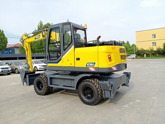 360° spürte Rad-Art mechanisches Digger For Garden Planting Nursery-Mit einem Graben umgeben auf