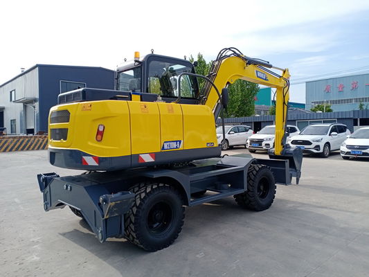 360° spürte Rad-Art mechanisches Digger For Garden Planting Nursery-Mit einem Graben umgeben auf