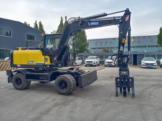 Raupen-Lader 10-12rpm des Schöpfrad-0.2-0.6cbm halten die städtischen Klammern-Obstgärten fest