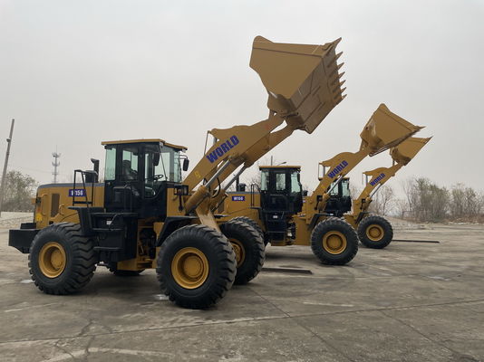Gewicht Front End Wheel Loader Funktionierens16200kg mit max. Losbrechkraft von 150±5kN