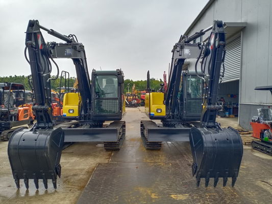 Zuverlässiger hydraulischer Crawler Bagger, der eine maximale Grabhöhe von 7023 mm erreicht