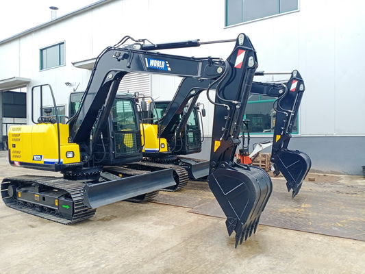 Zuverlässiger hydraulischer Crawler Bagger, der eine maximale Grabhöhe von 7023 mm erreicht