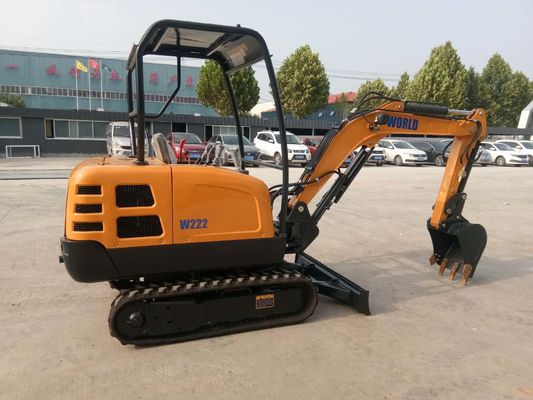 Kompaktes Mini-Crawler-Grabgerät mit 310 mm Schneidtiefe 2200 kg Eimer 0,1-0,3 cbm