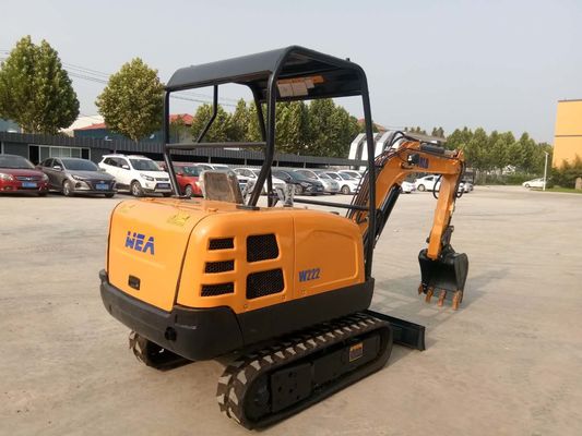 Kompaktes Mini-Crawler-Grabgerät mit 310 mm Schneidtiefe 2200 kg Eimer 0,1-0,3 cbm