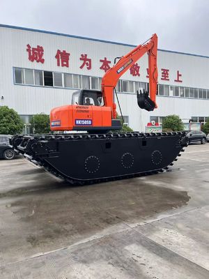 China Top-Marke nicht genutzte Amphibienbagger HK150SD mit 0,25 M3 Flussreinigungsmaschine Langstrecken-Boom