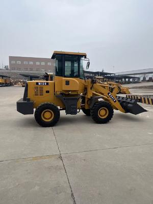 Mini-Radlader 1 t 2 t Gebrauch für den Bau kleiner Steinbruch Eimer 0,6m3 0,8m3