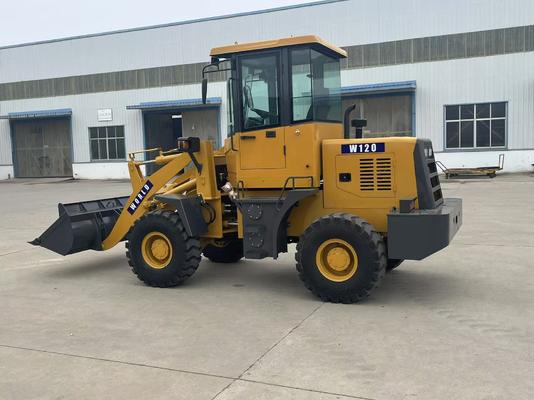 Mini-Radlader 1 t 2 t Gebrauch für den Bau kleiner Steinbruch Eimer 0,6m3 0,8m3