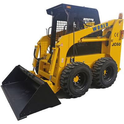 Sicherheit Powerplus Bob Cat Small Skid Steer Loader mit Kehrmaschine JC60