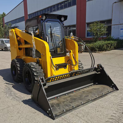 kleiner Ochse-Lader-Vierradantrieb des Gleiter-45kw automatisch mit Eimer