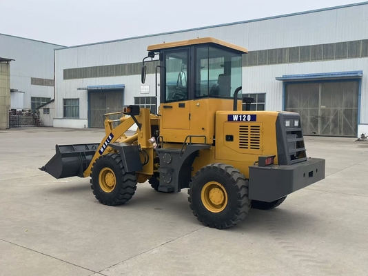 Leistungsstarker kleiner Radlader mit 33kW/2400 U/min Nennleistung und 267mm Mindestbodenfreiheit