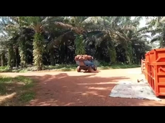 Vorderachse 4WD Palmöl-Traktor Radstand 2150 mm und Hinterachse 4WD